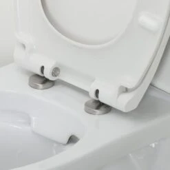 Tiger WC Bril Speckels Duroplast Zwart-wit -InterieurKunst Verkoopwinkel 123 17487