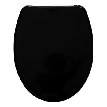 Handson WC Bril Usko Zwart Kunststof Met Softclose 1 Handson WC Bril Usko Zwart Kunststof Met Softclose