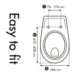 Cedo Icebrown Wc Bril Softclose Duroplast -InterieurKunst Verkoopwinkel 123 17522