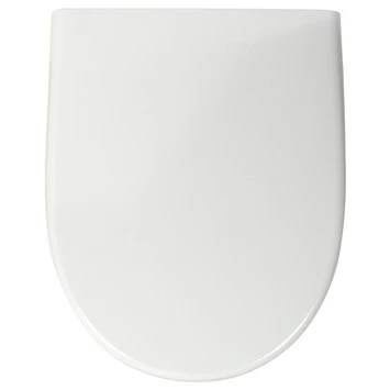 Pressalit D-vorm WC Bril Wit Kunststof Met Softclose 1 Pressalit D-vorm WC Bril Wit Kunststof Met Softclose