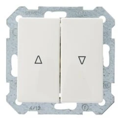 Siemens Delta I-system Jaloezieschakelaar Wit