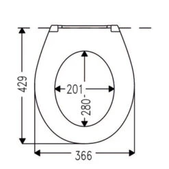 Cedo Wellness & Stone Wc Bril Softclose Duroplast -InterieurKunst Verkoopwinkel 123 17534