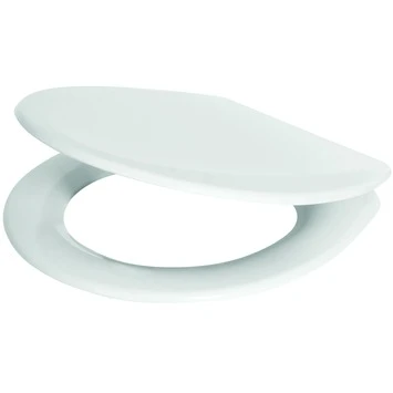 Handson WC Bril Oliv Wit Kunststof 2 Handson WC Bril Oliv Wit Kunststof - Afbeelding 2