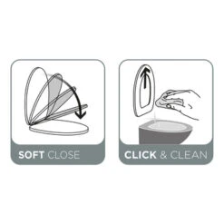 Tiger WC Bril Mason Pergamon Kunststof Met Softclose -InterieurKunst Verkoopwinkel 123 17612