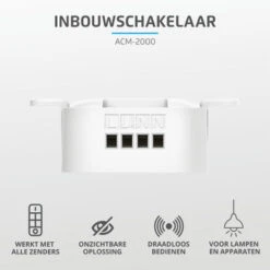 KlikAanKlikUit Inbouwschakelaar ACM-2000 -InterieurKunst Verkoopwinkel 123 1762