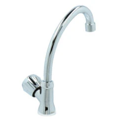 Handson Fonteinkraan Thomas C-uitloop Met Draaiknop Chroom -InterieurKunst Verkoopwinkel 123 17668