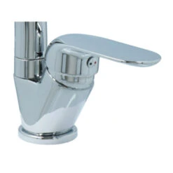 OK Keukenkraan Met Hoog Gebogen Uitloop En Hendel Chroom -InterieurKunst Verkoopwinkel 123 17686