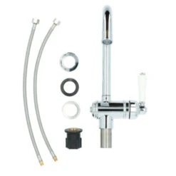 Atlantic Keukenkraan Charles Met Hendel Chroom -InterieurKunst Verkoopwinkel 123 17758