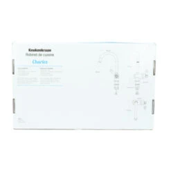 Atlantic Keukenkraan Charles Met Hendel Chroom -InterieurKunst Verkoopwinkel 123 17760