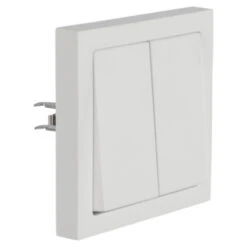 Busch-Jaeger Future Linear Afdekraam 1-voudig Mat Wit -InterieurKunst Verkoopwinkel 123 1778