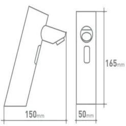 Van Marcke Fonteinkraan Go O'matic Met Infraroodsensor Chroom -InterieurKunst Verkoopwinkel 123 17783