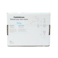 Atlantic Fonteinkraan Riley Met Hendel Zwart -InterieurKunst Verkoopwinkel 123 17849