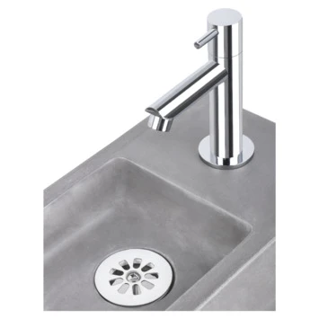 Differnz Fonteinkraan Recht Chroom 3 Differnz Fonteinkraan Recht Chroom - Afbeelding 3