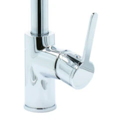 Atlantic Wastafelkraan Micah Met Hendel Chroom -InterieurKunst Verkoopwinkel 123 17935