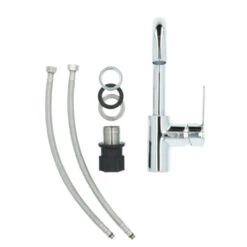 Atlantic Wastafelkraan Micah Met Hendel Chroom -InterieurKunst Verkoopwinkel 123 17937