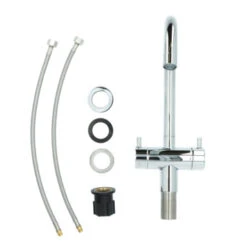 Atlantic Keukenkraan Adrian 2-knops Chroom -InterieurKunst Verkoopwinkel 123 17949