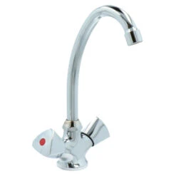 OK Keukenkraan 2-knops Chroom -InterieurKunst Verkoopwinkel 123 17968