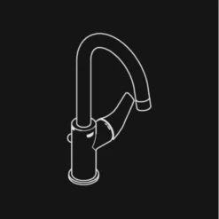 GROHE Wastafelkraan Start Flow L-size Met Hendel En Waste Chroom -InterieurKunst Verkoopwinkel 123 17976