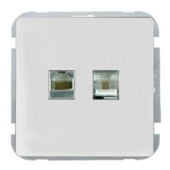 GAMMA Everest Stopcontact UTP En Telefonie Wit