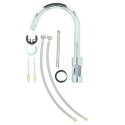 Atlantic Keukenkraan Jeremy Met Hendel Chroom -InterieurKunst Verkoopwinkel 123 18040