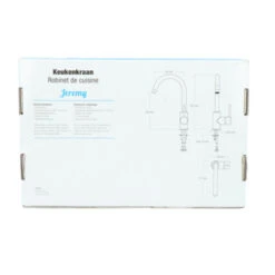 Atlantic Keukenkraan Jeremy Met Hendel Chroom -InterieurKunst Verkoopwinkel 123 18042