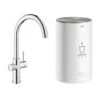 Grohe Red Compact Keukenkraan Met C-uitloop En 4 Liter Kokend Water Boiler Chroom