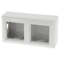 Jung AS500 Opbouwraam 2-voudig Wit