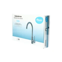 Atlantic Keukenkraan Colin Met Hendel Zwart -InterieurKunst Verkoopwinkel 123 18112