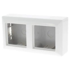 Jung AS500 Opbouwraam 2-voudig Wit -InterieurKunst Verkoopwinkel 123 1812