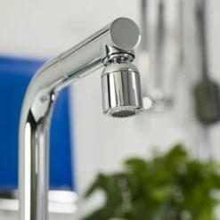 Tiger Splash Keukendouche Basic Waterbesparend Chroom M22/M24 -InterieurKunst Verkoopwinkel 123 18143