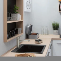 Hansgrohe Keukenkraan Focus M43 Met Hendel RVS 120 -InterieurKunst Verkoopwinkel 123 18187