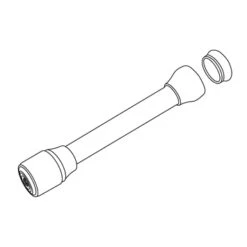 Tiger Splash Kraanslang Silverflex Supreme Met Waterbesparende Keukendouche En Kogelgewricht M22/M24 -InterieurKunst Verkoopwinkel 123 18194