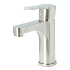 Atlantic Wastafelkraan Parker Met Hendel RVS