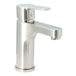 Atlantic Wastafelkraan Parker Met Hendel RVS -InterieurKunst Verkoopwinkel 123 18255