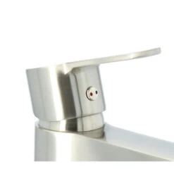 Atlantic Wastafelkraan Parker Met Hendel RVS -InterieurKunst Verkoopwinkel 123 18257