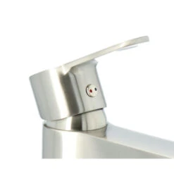 Atlantic Wastafelkraan Parker Met Hendel RVS -InterieurKunst Verkoopwinkel 123 18258