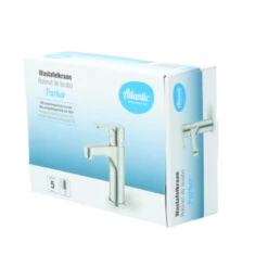 Atlantic Wastafelkraan Parker Met Hendel RVS -InterieurKunst Verkoopwinkel 123 18260