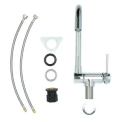 Atlantic Keukenkraan Carson Inklapbaar Met Hendel Chroom -InterieurKunst Verkoopwinkel 123 18291