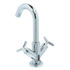 Absolut Wastafelkraan Post 2-knops Chroom -InterieurKunst Verkoopwinkel 123 18296