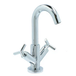 Absolut Wastafelkraan Post 2-knops Chroom -InterieurKunst Verkoopwinkel 123 18300