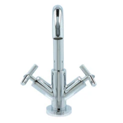 Absolut Wastafelkraan Post 2-knops Chroom -InterieurKunst Verkoopwinkel 123 18301