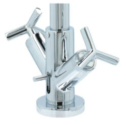 Absolut Wastafelkraan Post 2-knops Chroom -InterieurKunst Verkoopwinkel 123 18304