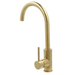 Atlantic Keukenkraan Colin Met Hendel Messing -InterieurKunst Verkoopwinkel 123 18318