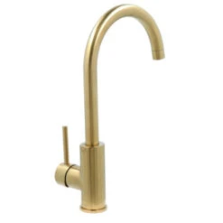 Atlantic Keukenkraan Colin Met Hendel Messing -InterieurKunst Verkoopwinkel 123 18320