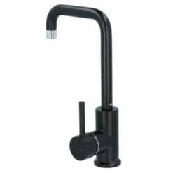 Absolut Wastafelkraan Haiti Met Hendel En Pop-up Afvoerplug Zwart -InterieurKunst Verkoopwinkel 123 18343