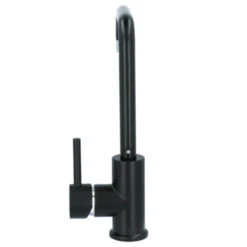 Absolut Wastafelkraan Haiti Met Hendel En Pop-up Afvoerplug Zwart -InterieurKunst Verkoopwinkel 123 18344