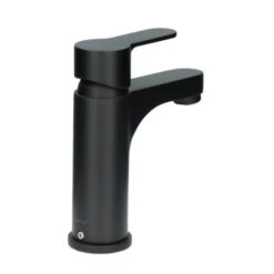 Atlantic Wastafelkraan Parker Met Hendel Zwart -InterieurKunst Verkoopwinkel 123 18383