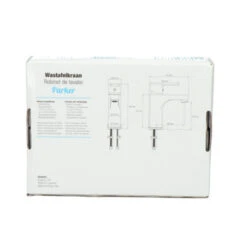 Atlantic Wastafelkraan Parker Met Hendel Zwart -InterieurKunst Verkoopwinkel 123 18391