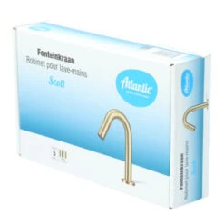 Atlantic Fonteinkraan Scott Met Draaiknop Messing -InterieurKunst Verkoopwinkel 123 18424