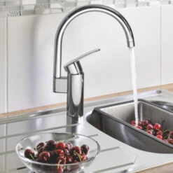 Grohe Keukenkraan Wave Cosmopolitan Met Hendel En C-uitloop Chroom 7 Grohe Keukenkraan Wave Cosmopolitan Met Hendel En C-uitloop Chroom -InterieurKunst Verkoopwinkel 123 18443